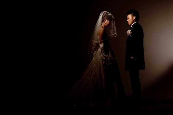 宇宙をテーマにフォトウェディング 結婚写真 フォトウェディング 大阪