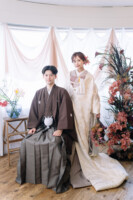 白無垢 掛下 フォトウェディング 結婚写真